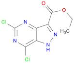 ethyl 5,7-dichloro-1H-pyrazolo[4,3-d]pyrimidine-3-carboxylate