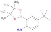 2-(4,4,5,5-TetraMethyl-1,3,2-dioxaborolan-2-yl)-_4-(trifluoroMethyl)_benzenaMine