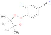 4-Cyano-2-fluorophenylboronic acid, pinacol ester