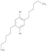 2,5-BIS(HEXYL)-1,4-DIBROMOBENZENE