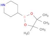 4-(4,4,5,5-Tetramethyl-1,3,2-dioxaborolan-2-yl)piperidine