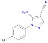 5-AMINO-1-(4-METHYLPHENYL)-1H-PYRAZOLE-4-CARBONITRILE