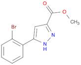 Methyl 5-(2-broMophenyl)-1H-pyrazol-3-carboxylate