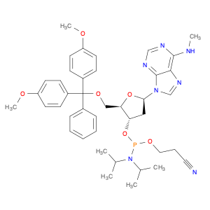 5'-O-(4,4'-DIMETHOXYTRITYL)-N6-METHYL-2'-DEOXYADENOSINE, 3'-[(2-CYANOETHYL)-(N,N-DIISOPROPYL)]PH...