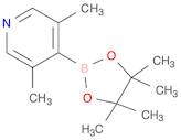 3,5-DIMETHYLPYRIDINE-4-BORONIC ACID PINACOL ESTER