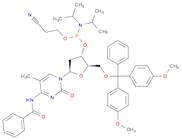 5'-O-(4,4'-DIMETHOXYTRITYL)-5-METHYL-N4-BENZOYL-2'-DEOXYCYTIDINE-3'-(2-CYANOETHYL-N,N-DIISOPROPYL)…