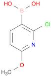 2-Chloro-6-methoxypyridine-3-lboronic acid