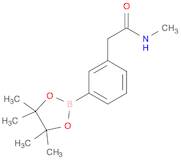 N-Methyl-2-[3-(4,4,5,5-tetramethyl-1,3,2-dioxaborolan-2-yl)phenyl]acetamide