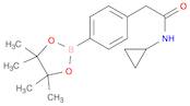 N-Cyclopropyl-2-(4-(4,4,5,5-tetramethyl-1,3,2-dioxaborolan-2-yl)phenyl)acetamide