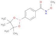 N-Methoxy-4-(4,4,5,5-tetramethyl-1,3,2-dioxaborolan-2-yl)benzamide