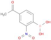 4-Acetyl-2-nitrophenylboronic acid