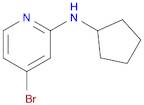 4-Bromo-N-cyclopentylpyridin-2-amine