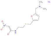 N-[2-[5-(DIMETHYLAMINOMETHYL)-2-FURFURYLTHIO]ETHYL]-2-NITRO-ACETAMIDE SODIUM SALT