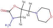 3-Amino-5-(4-morpholinylmethyl-d2)-2-Oxazolidinone-4,4,5-d3