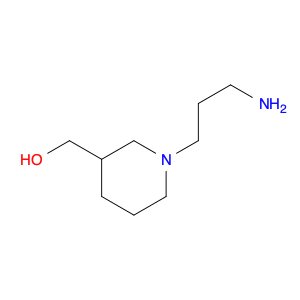 (1-(3-Aminopropyl)piperidin-3-yl)methanol