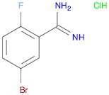 5-BROMO-2-FLUORO-BENZAMIDINE HYDROCHLORIDE