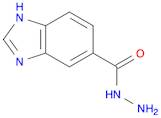 5-BENZIMIDAZOLECARBOXYLIC ACID, HYDRAZIDE