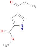 1H-Pyrrole-2-carboxylic acid, 4-(1-oxopropyl)-, Methyl ester