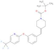 tert-Butyl 4-(3-((5-(trifluoromethyl)pyridin-2-yl)oxy)benzylidenE)piperidine-1-carboxylate