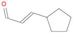 (E)-3-cyclopentylacrylaldehyde