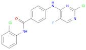 4-(2-chloro-5-fluoropyriMidin-4-ylaMino)-N-(2-chlorophenyl)benzaMide