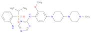 N2-[2-Methoxy-4-[4-(4-methyl-1-piperazinyl)-1-piperidinyl]phenyl]-N4-[2-[(1-methylethyl)sulfonyl]p…