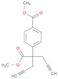 Benzeneacetic acid, 4-(Methoxycarbonyl)-α,α-di-2-propyn-1-yl-, Methyl ester