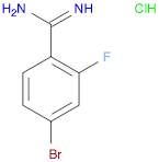 4-Bromo-2-fluorobenzimidamide hydrochloride