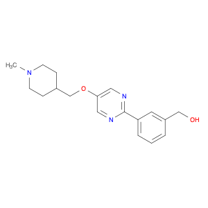 BenzeneMethanol, 3-[5-[(1-Methyl-4-piperidinyl)Methoxy]-2-pyriMidinyl]-