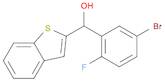 Benzo[b]thiophene-2-Methanol, α-(5-broMo-2-fluorophenyl)-