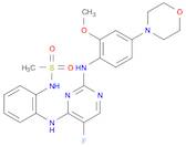 N-(2-(2-(2-Methoxy-4-morpholinophenylamino)-5-fluoropyrimidin-4-ylamino)phenyl)methanesulfonamide