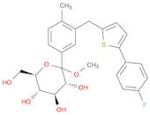 D-Glucopyranoside, Methyl 1-C-[3-[[5-(4-fluorophenyl)-2-thienyl]Methyl]-4-Methylphenyl]-