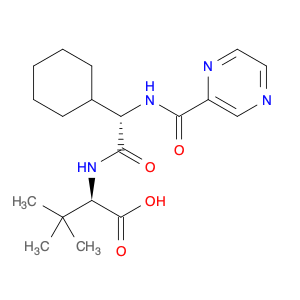 D-Valine, (2S)-2-cyclohexyl-N-(2-pyrazinylcarbonyl)glycyl-3-Methyl-