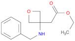 Ethyl 2-(3-(benzylamino)oxetan-3-yl)acetate