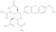 (3S,4R,5S,6S)-6-(4-Chloro-3-(4-ethoxybenzyl)phenyl)tetrahydro-2H-pyran-2,3,4,5-tetrayl tetraacetate