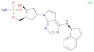 Sulfamic acid [(1S,2S,4R)-4-[4-[[(1S)-2,3-dihydro-1H-inden-1-yl]amino]-7H-pyrrolo[2,3-d]pyrimidin-…