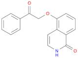 5-(2-Oxo-2-phenylethoxy)-3,4-dihydroisoquinolin-1(2H)-one