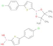 (5-(4-chlorophenyl)thiophen-2-yl)boronic acid