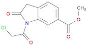 1-(2-chloroacetyl)-2-oxo-2,3-dihydro-1H-indole-6-carboxylic acid methyl ester