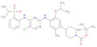 4-[4-[[5-Chloro-4-[[2-[(propan-2-yl)sulfonyl]phenyl]amino]pyrimidin-2-yl]amino]-5-isopropoxy-2-met…