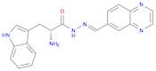 D-Tryptophan (2E)-2-(6-quinoxalinylmethylene)hydrazide