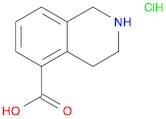 1,2,3,4-tetrahydroisoquinoline-5-carboxylic acid hydrochloride