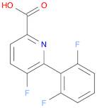 6-(2,6-difluorophenyl)-5-fluoropicolinic acid