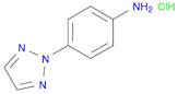 BenzenaMine, 4-(2H-1,2,3-triazol-2-yl)-, hydrochloride