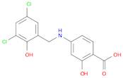 4-((3,5-Dichloro-2-hydroxybenzyl)amino)-2-hydroxybenzoic acid