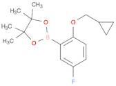 2-CyclopropylMethoxy-5-fluorophenylboronic acid pinacol ester