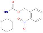 Carbamic acid, cyclohexyl-, (2-nitrophenyl)methyl ester (9CI)