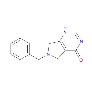 3,5,6,7-Tetrahydro-6-(phenylmethyl)-4H-pyrrolo[3,4-d]pyrimidin-4-one