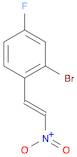 2-BroMo-4-fluoro-1-((E)-2-nitrovinyl)benzene