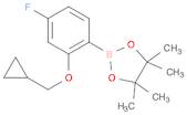 2-CyclopropylMethoxy-4-fluorophenylboronic acid pinacol ester